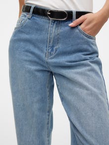 Vero Moda VMEVELYN Vita bassa Loose Fit Jeans -Light Blue Denim - 10305301
