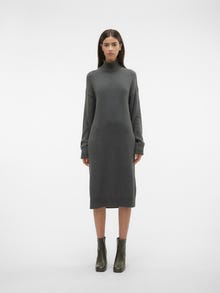 Vero Moda VMHALDIS Midi-jurk -Dark Grey Melange - 10305306