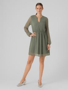 Vero Moda VMVILLA Lyhyt mekko -Laurel Wreath - 10305309
