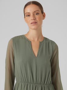 Vero Moda VMVILLA Lyhyt mekko -Laurel Wreath - 10305309