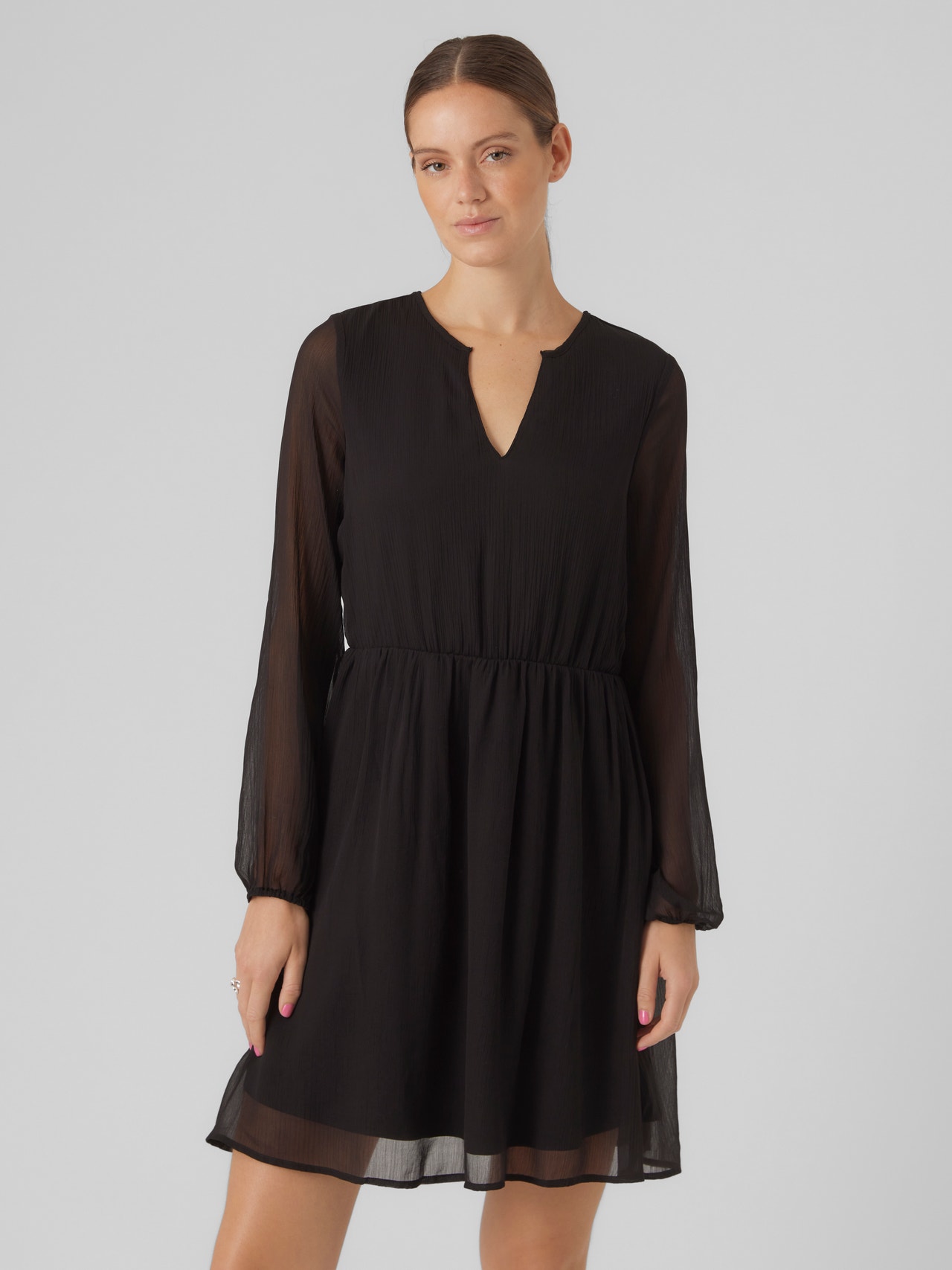 Vero Moda VMVILLA Korte jurk -Black - 10305309