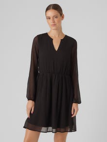 Vero Moda VMVILLA Kurzes Kleid -Black - 10305309