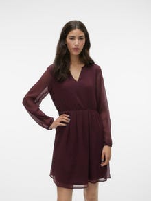 Vero Moda VMVILLA Krótka sukienka -Winetasting - 10305309