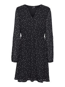 Vero Moda VMVILLA Krótka sukienka -Black - 10305309