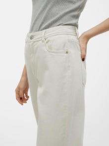 Vero Moda VMEVELYN Luźno dopasowane Jeans -Ecru - 10305310