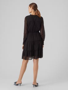 Vero Moda VMVANESSA Kort kjole -Black - 10305311