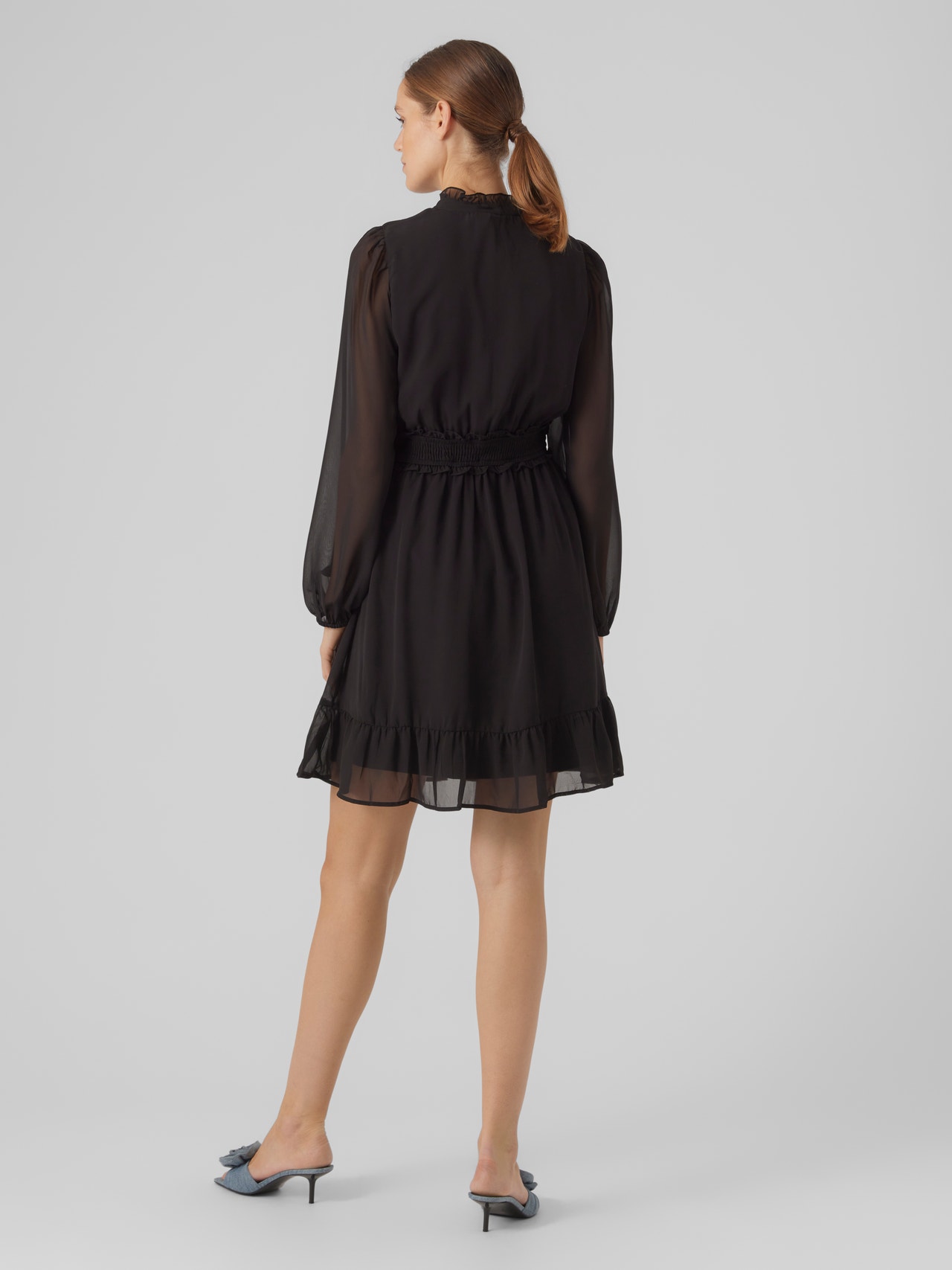 Vero Moda VMVERA Korte jurk -Black - 10305316