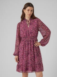 Vero Moda VMVERA Kort kjole -Birch - 10305316