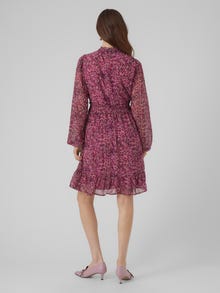Vero Moda VMVERA Kort kjole -Birch - 10305316