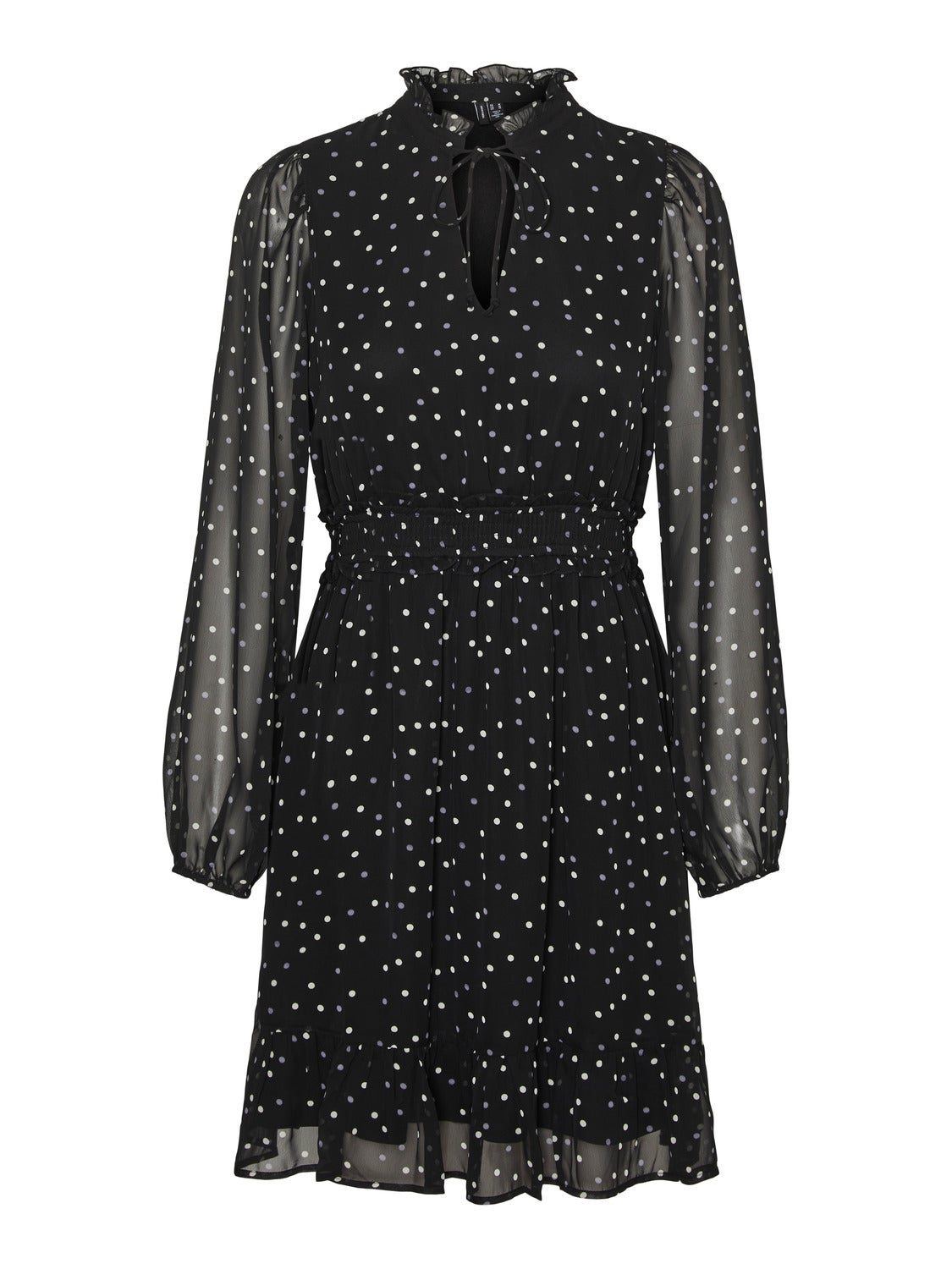 Vero Moda VMJOSIE SOFIE LS SHORT WVN GA - Vestido Informal - Astral