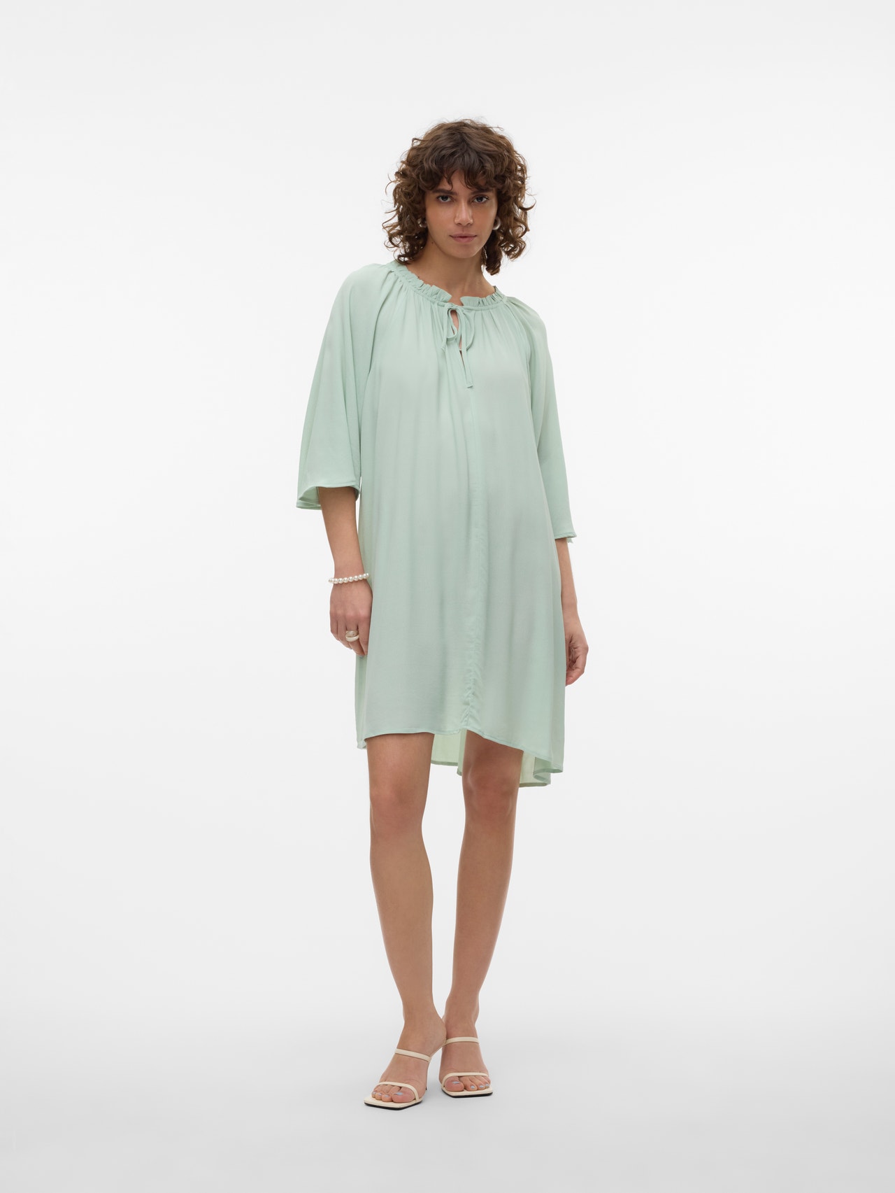 Vero Moda VMJANNI Kurzes Kleid -Celadon - 10305317