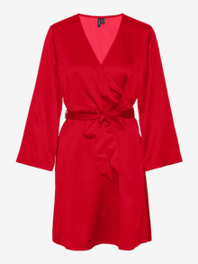 Vero Moda VMMERLE Korte jurk -Barbados Cherry - 10305319