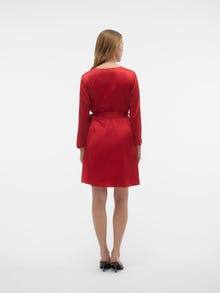 Vero Moda VMMERLE Korte jurk -Barbados Cherry - 10305319