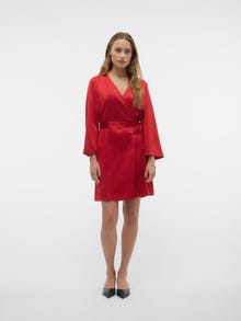 Vero Moda VMMERLE Korte jurk -Barbados Cherry - 10305319