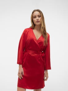 Vero Moda VMMERLE Korte jurk -Barbados Cherry - 10305319