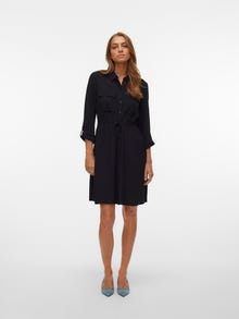 Vero Moda VMVILMA Krótka sukienka -Black - 10305321