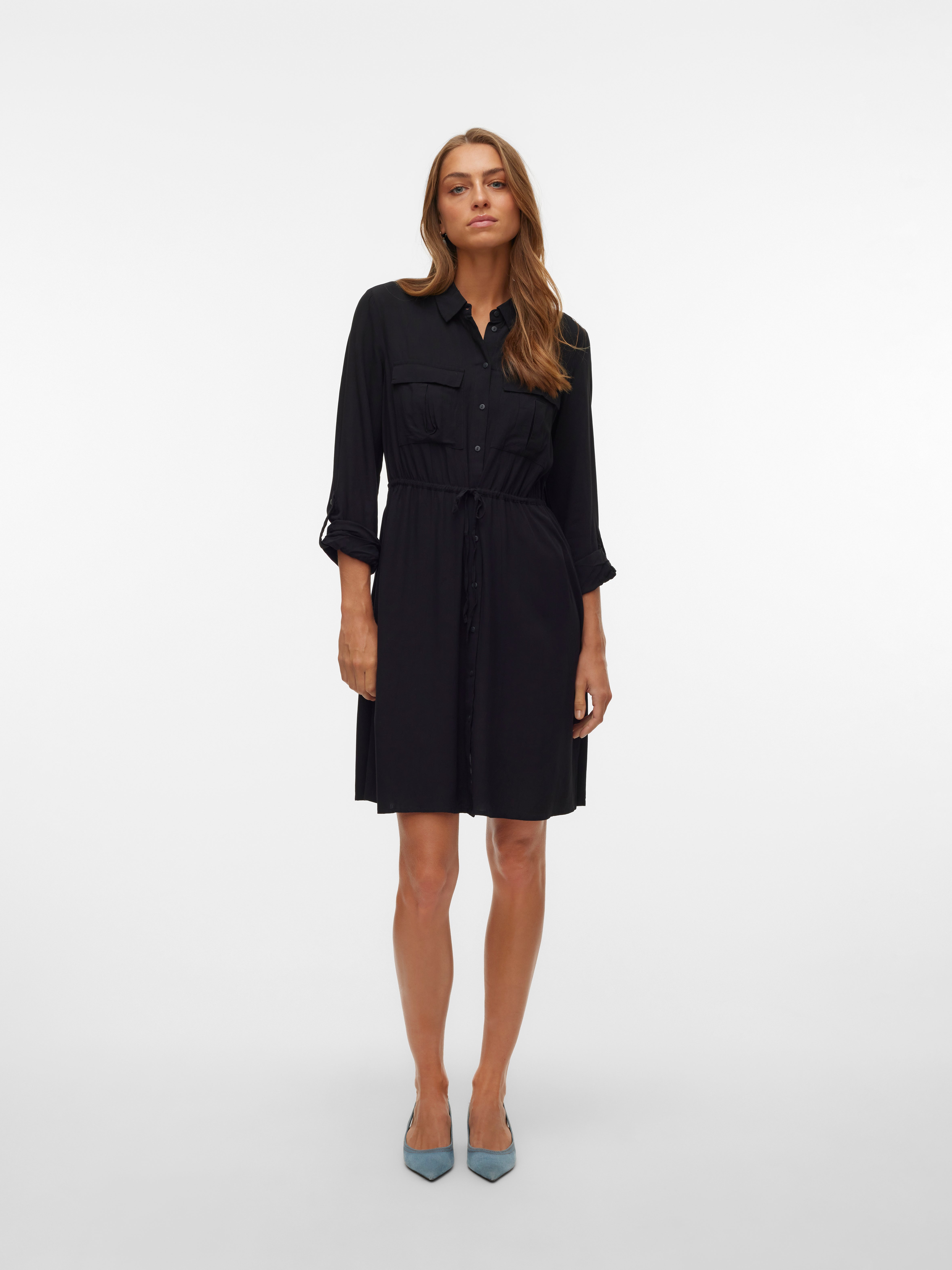 VMVILMA Short dress | Black | Vero Moda® | Sommerkleider