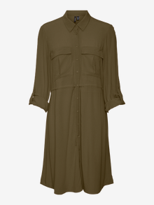 Vero Moda VMVILMA Lyhyt mekko -Dark Olive - 10305321