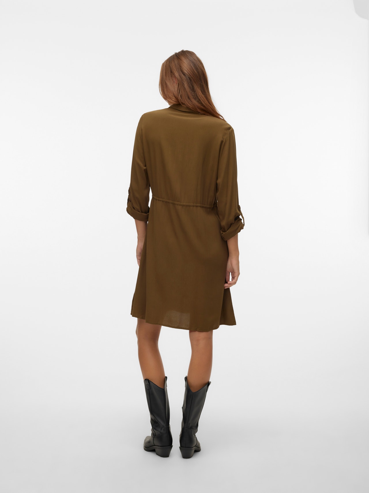 Vero Moda VMVILMA Short dress -Dark Olive - 10305321