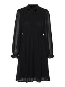 Vero Moda VMVIGGA Krótka sukienka -Black - 10305326