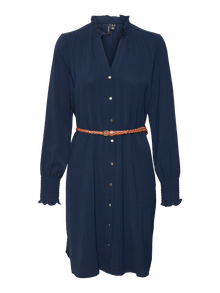 Vero Moda VMVIBE Krótka sukienka -Navy Blazer - 10305338