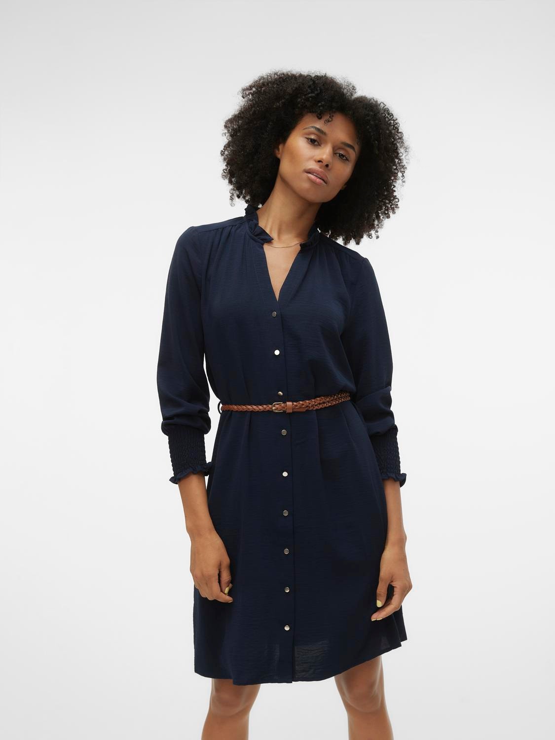 Vero Moda VMVIBE Robe courte -Navy Blazer - 10305338