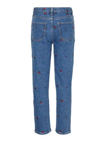 Vero Moda VMOLIVIA Weit geschnitten Jeans -Medium Blue Denim - 10305371