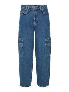Vero Moda VMAVIVA Mom Fit Jeans -Medium Blue Denim - 10305397