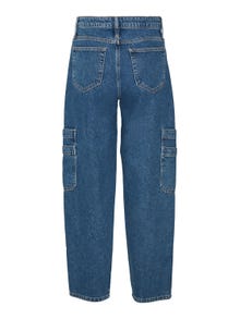 Vero Moda VMAVIVA Krój mom Jeans -Medium Blue Denim - 10305397
