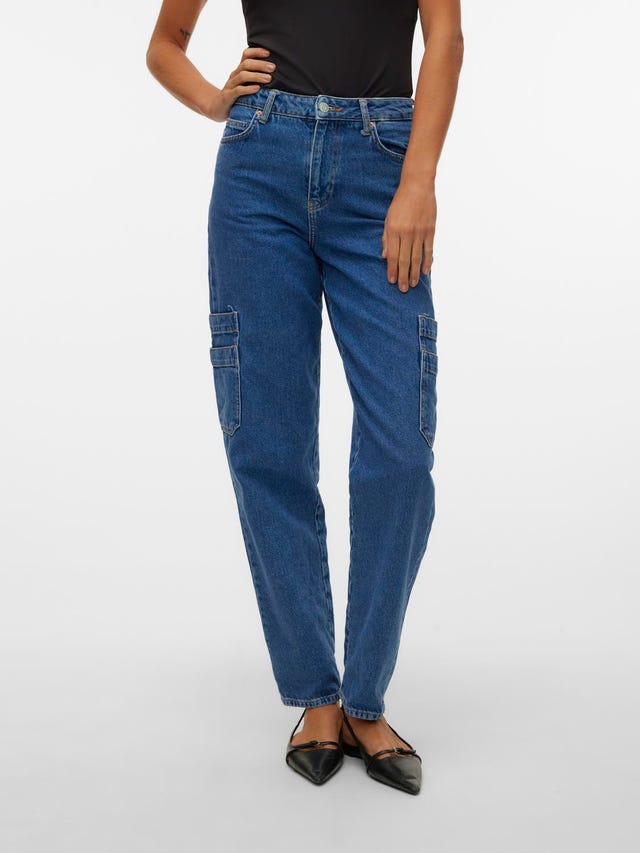 Vero Moda VMAVIVA Mom Fit Jeans - 10305397
