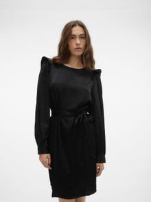 Vero Moda VMASHTON Midi dress -Black - 10305414