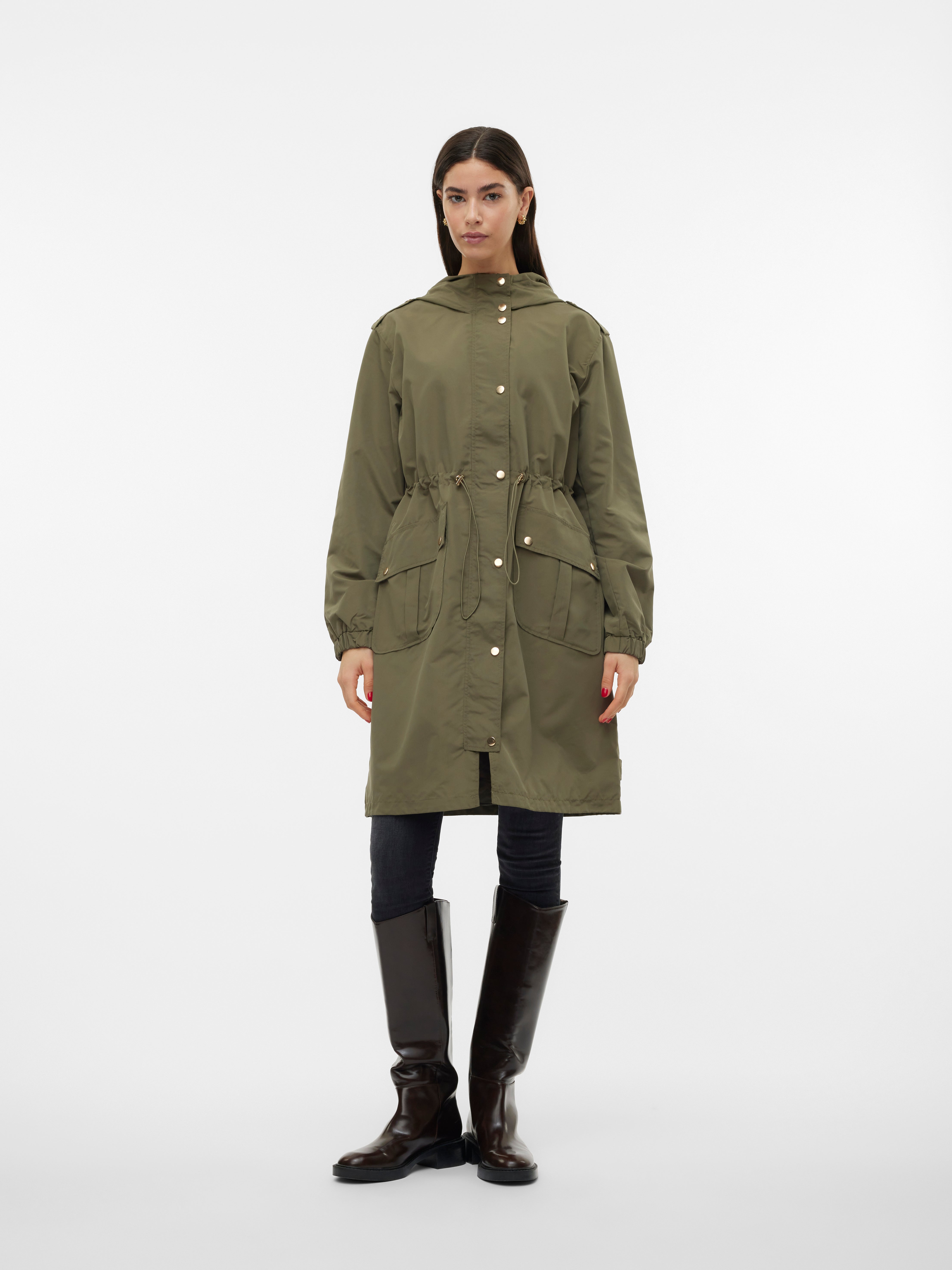 Women s Parka Coats Black Green More VERO MODA