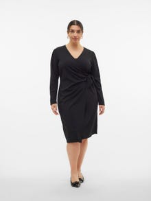 Vero Moda VMCELENOR Long dress -Black - 10305443