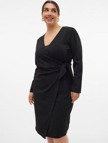 Vero Moda VMCELENOR Długa sukienka -Black - 10305443