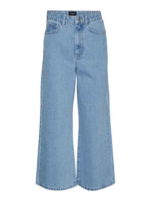 Vero Moda VMKATHY Hohe Taille Weit geschnitten Jeans - 10305455