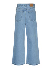 Vero Moda VMKATHY High rise Wide fit Jeans -Light Blue Denim - 10305455