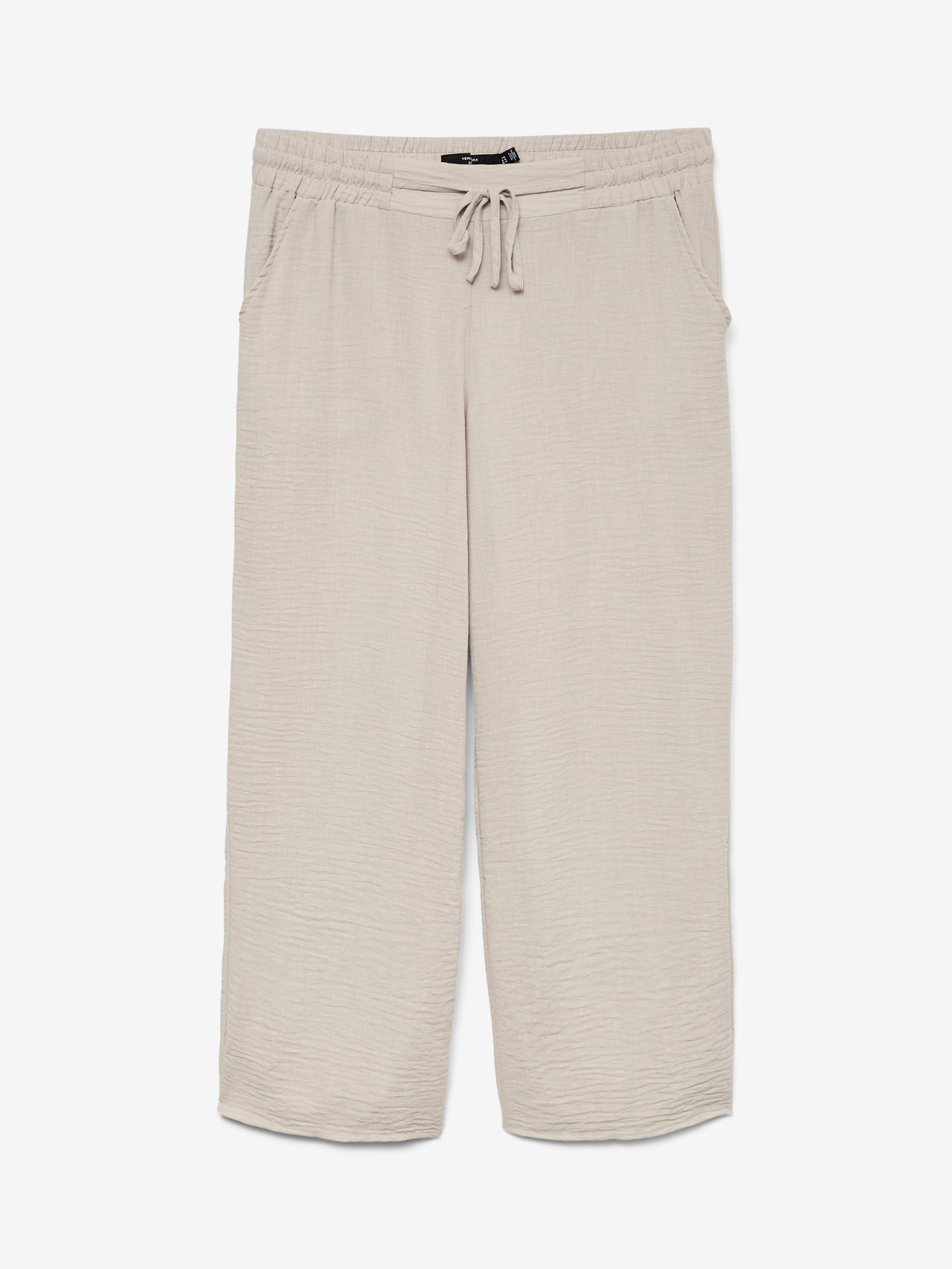 Vero Moda VMCCHRIS Visok uspon Hlače -Silver Lining - 10305457