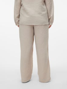 Vero Moda VMCCHRIS Høj talje Bukser -Silver Lining - 10305457