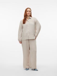 Vero Moda VMCCHRIS Taille haute Pantalons -Silver Lining - 10305457