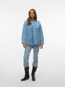 Vero Moda VMNAVY Denim overhemd -Medium Blue Denim - 10305464