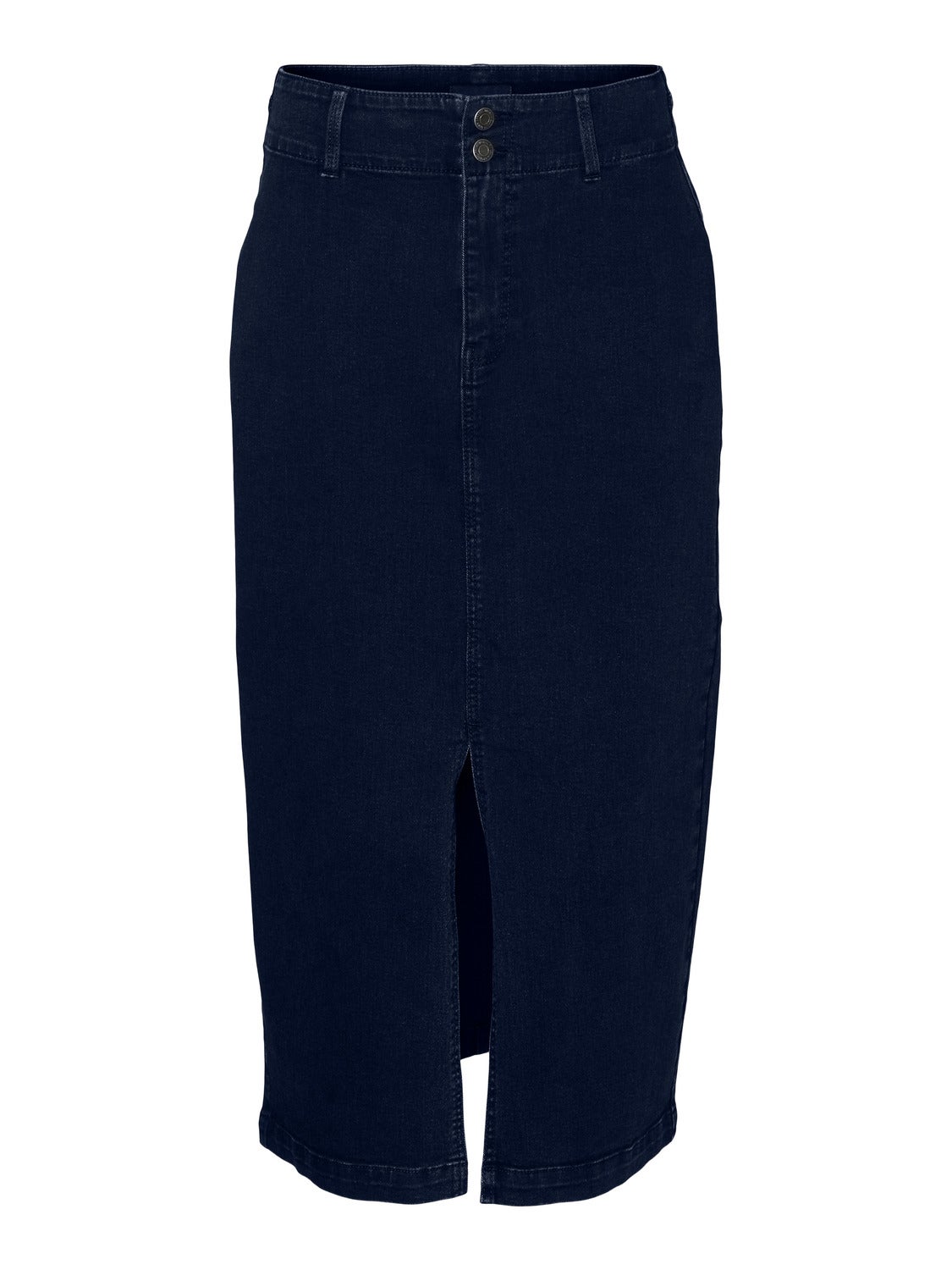 Vero moda clearance denim midi skirt