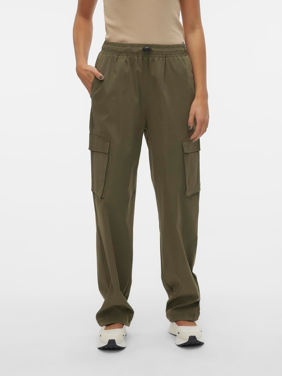 Vero Moda VMPEPPER Pantalons cargo -Ivy Green - 10305469