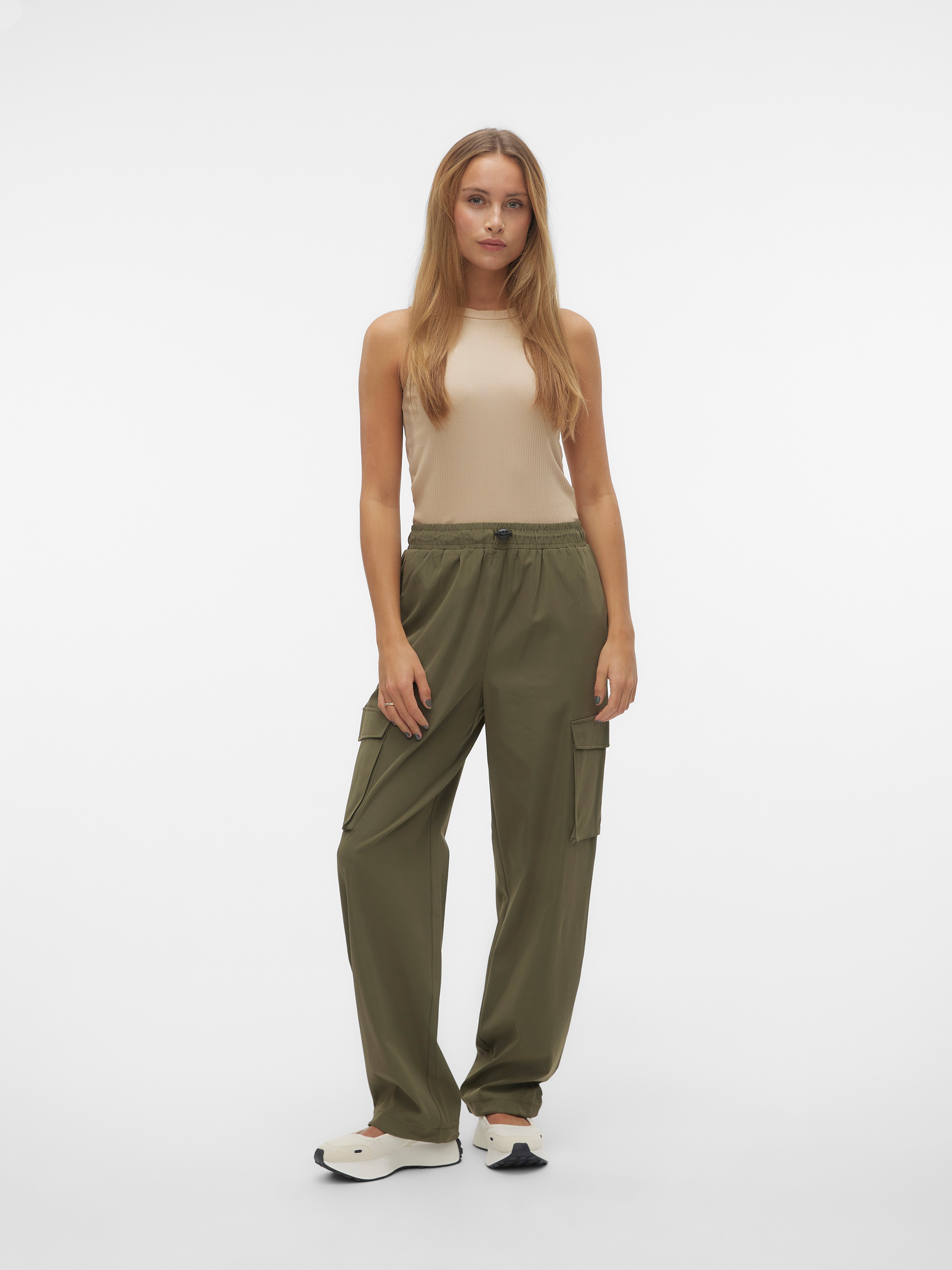 Vero moda discount pantalon taille haute