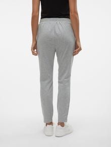 Vero Moda VMSVEA Mid waist Trousers -Light Grey Melange - 10305505