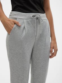 Vero Moda VMSVEA Mid waist Trousers -Light Grey Melange - 10305505
