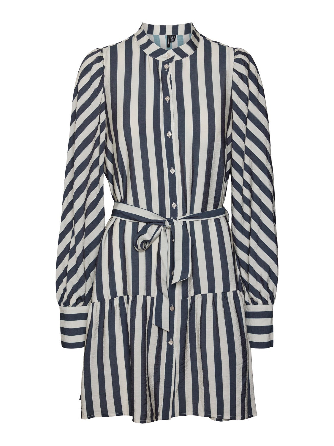 Vero moda black and white hot sale striped dress