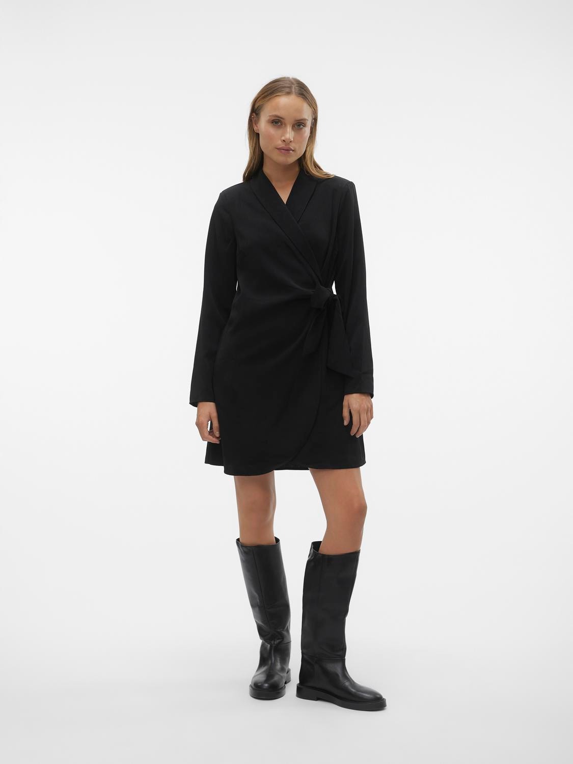 Vero Moda VMGRACEY Krótka sukienka -Black - 10305514