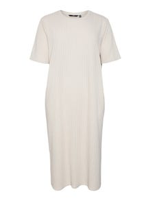 Vero Moda VMCOLIVA Robe longue -Silver Lining - 10305526