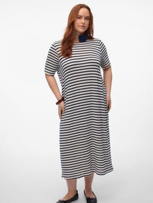 Vero Moda VMCHOLLY Długa sukienka -Silver Lining - 10305527