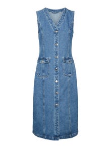 Vero Moda VMEDEN Tailored Waistcoat -Medium Blue Denim - 10305547